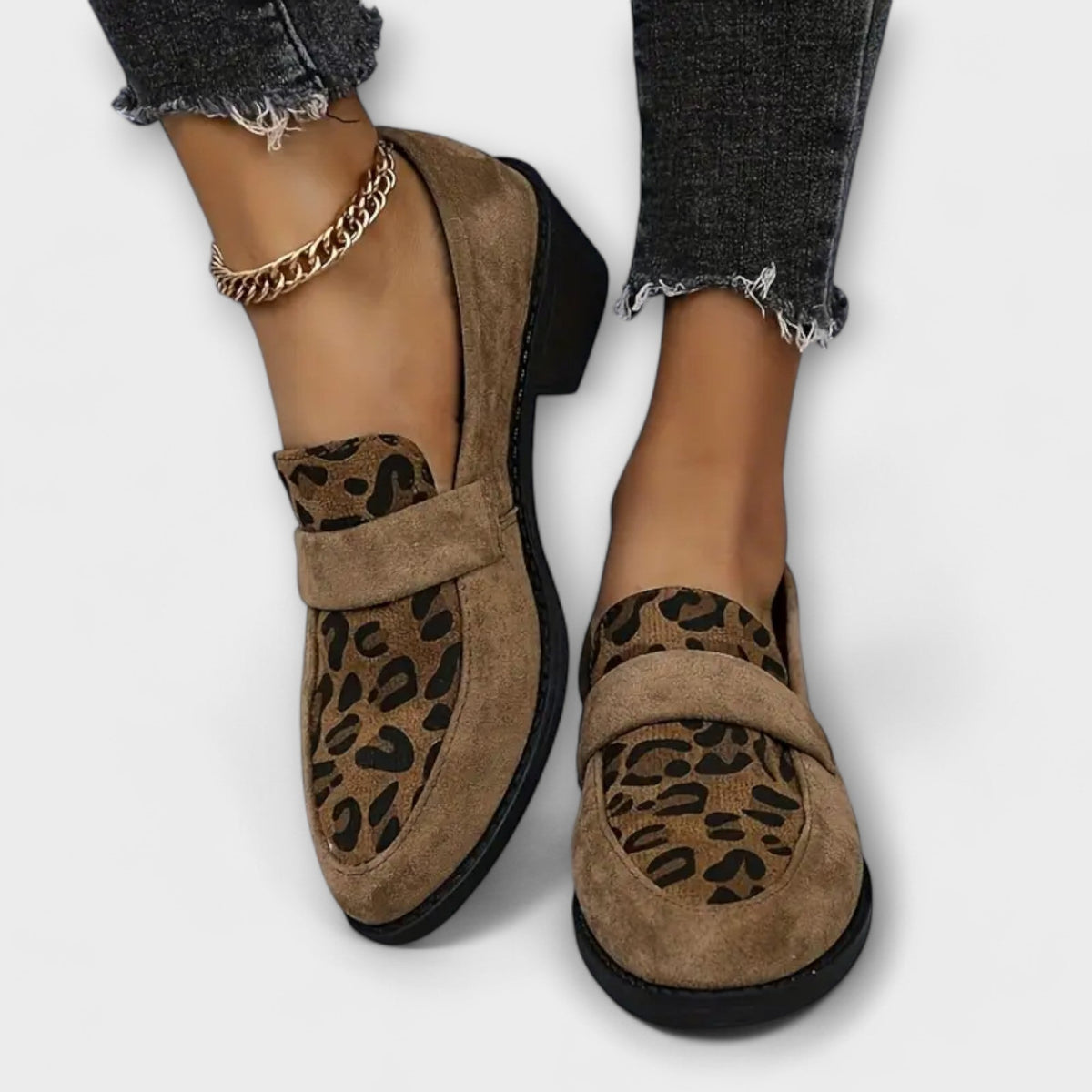 Tamara | Women's Orthopedic Leopard Print Heels