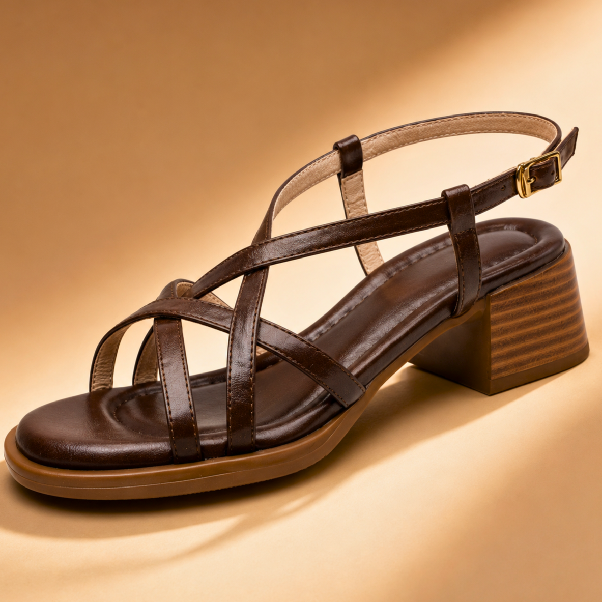 Orianna | Strappy Block Heels