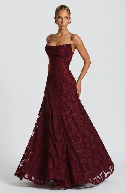 Lucina | Women's Elegant Maxi Dress with Timeless Sophistication