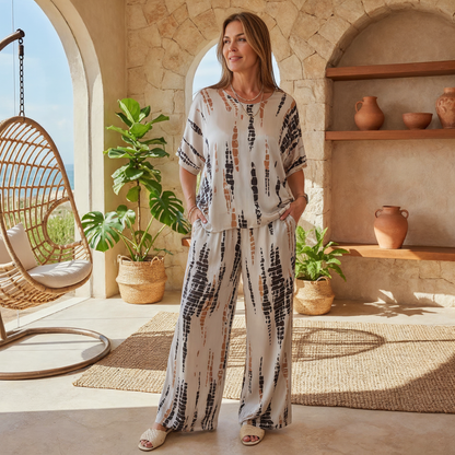 Marie | Women's Relaxed Casual Printed Set