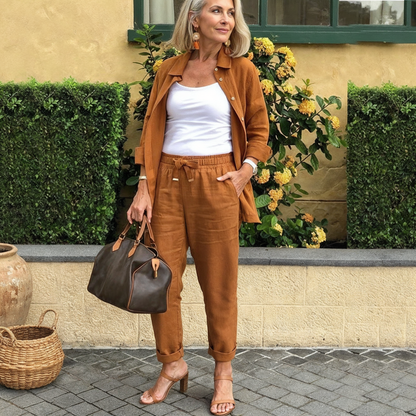 Sierra | Women's Soft Lounge Set with Drawstring