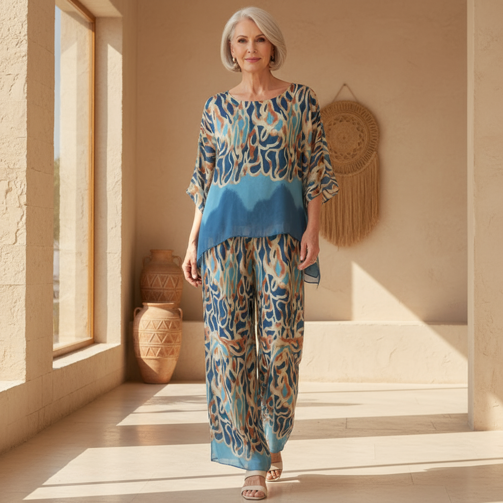 Lynette | Women's Flowy Abstract Set
