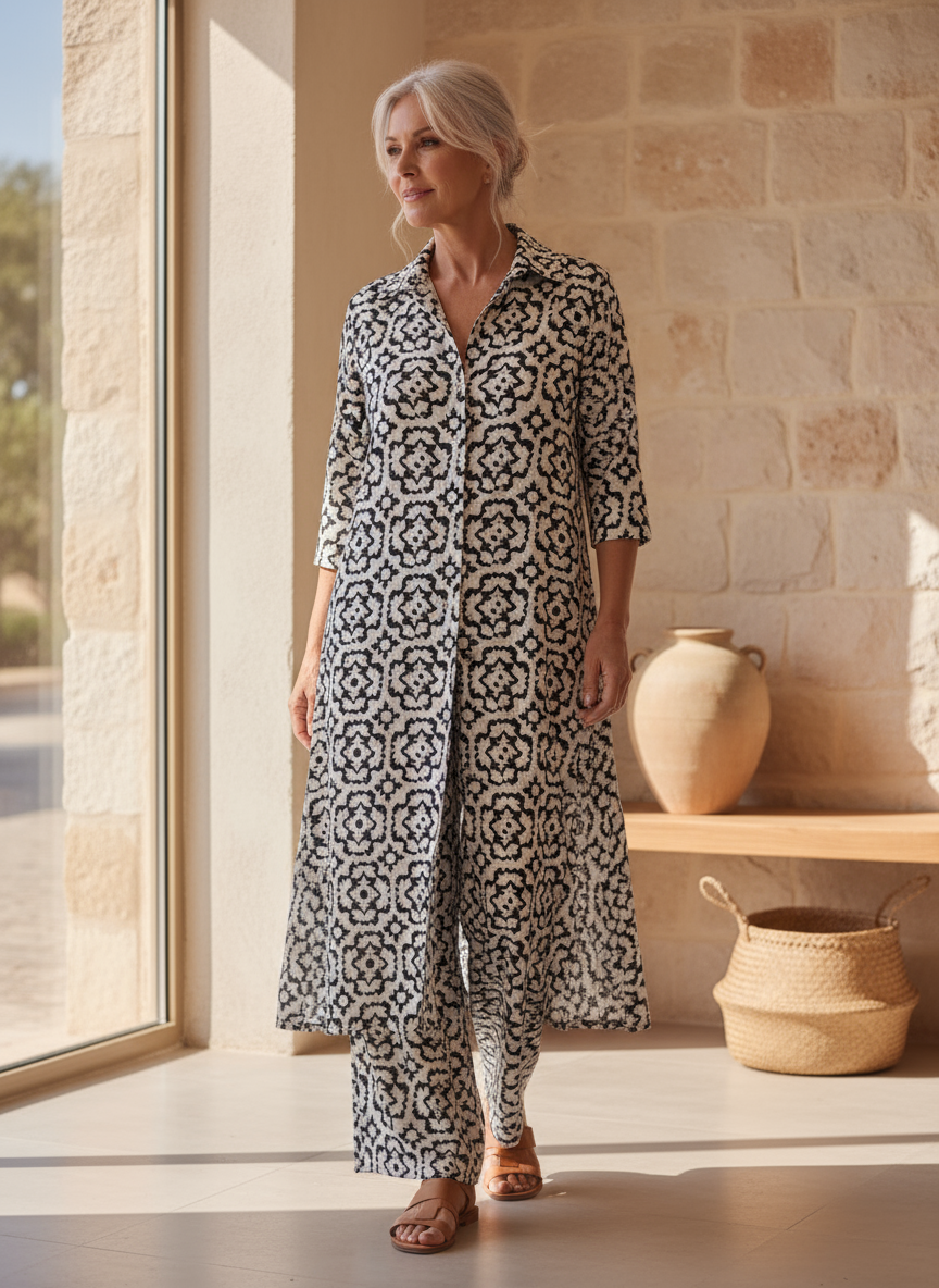 Maeve | Women's Geometric Elegance Set