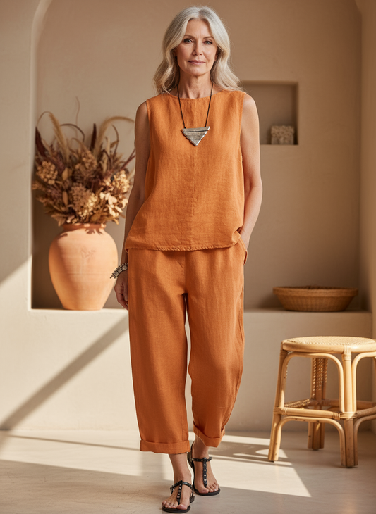 Zenneth | Women's Relaxed Casual Two-Piece Set