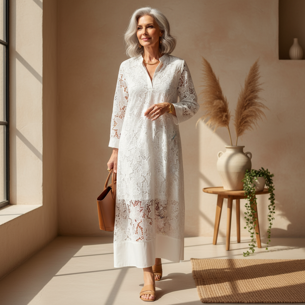 Nerisse | Women's Relaxed Comfy Maxi Dress