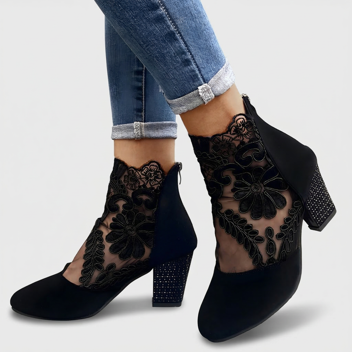 Norene | Breathable Orthopedic Ankle Heels