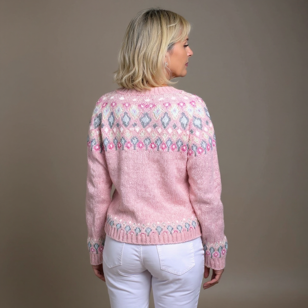 Hazel | Women's Pink Comfort Cardigan