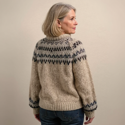 Ashley | Women's Vintage Handcrafted Icelandic Jumper