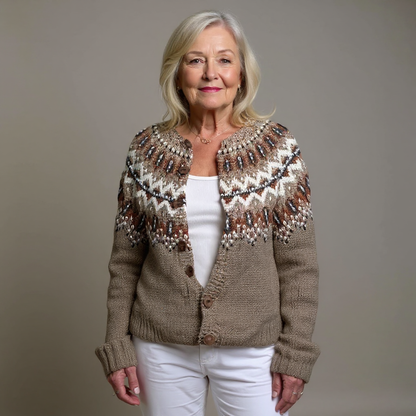 Adeline | Women's Vintage Icelandic Cardigan