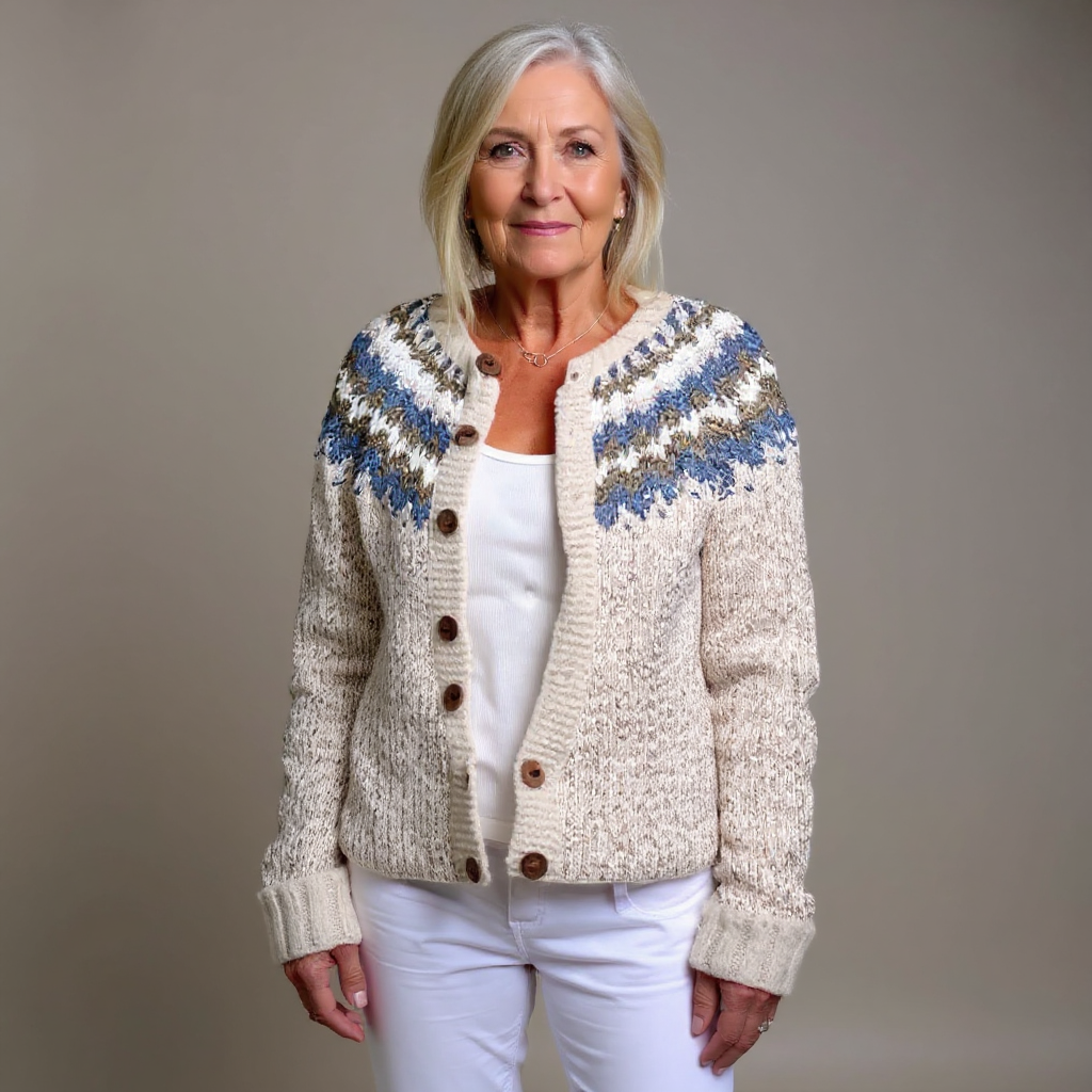 Peyton | Women's Vintage Icelandic Cardigan