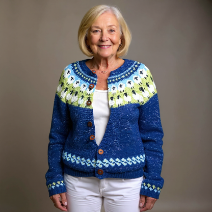 Sophie | Women's Vintage Icelandic Cardigan