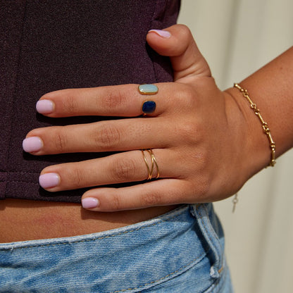 Alicia | Gold Ring