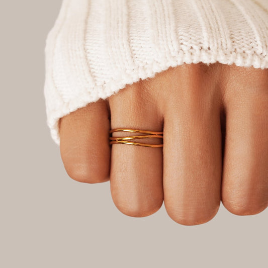 Alicia | Gold Ring