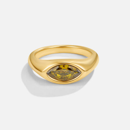 Green Crystal Ring from Arizona