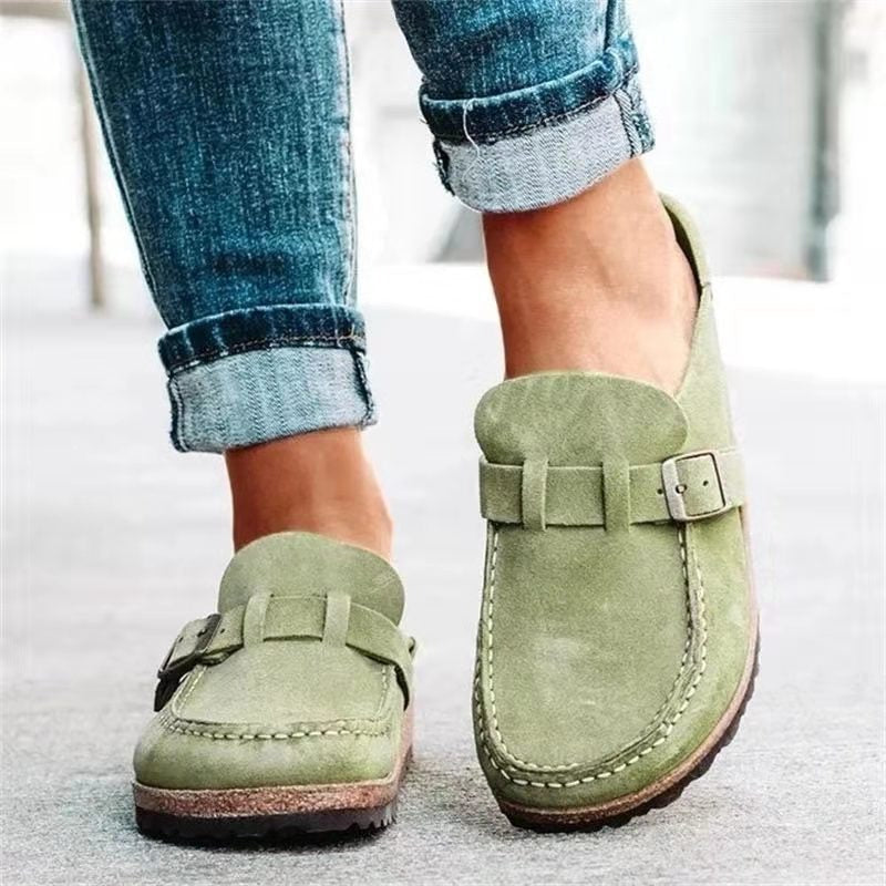 Heidi | Women's Slip-Resistant Slip-On Refined Orthopedic Slippers with Arch Support