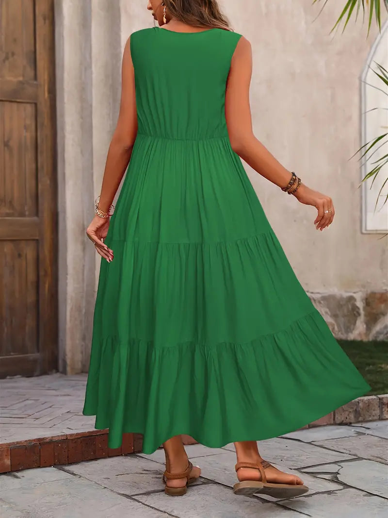 Noelia | Women's Lightweight Summer Maxi Dress