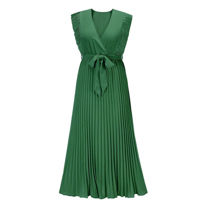 Adele | Women's Dress with V-Neck