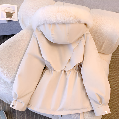 Olivia | Women's Elegant Winter Coat with Long Sleeve
