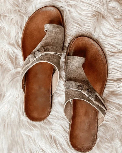 Women's Lightweight Open-Toe Fernanda Chic Comfort Sandals