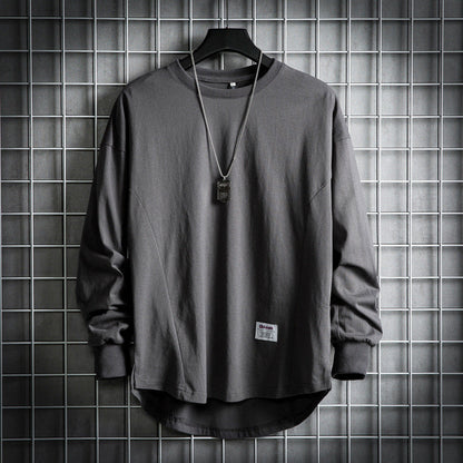 Heritage | Longline Hoodie with Round Neck