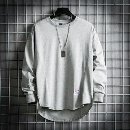 Heritage | Longline Hoodie with Round Neck