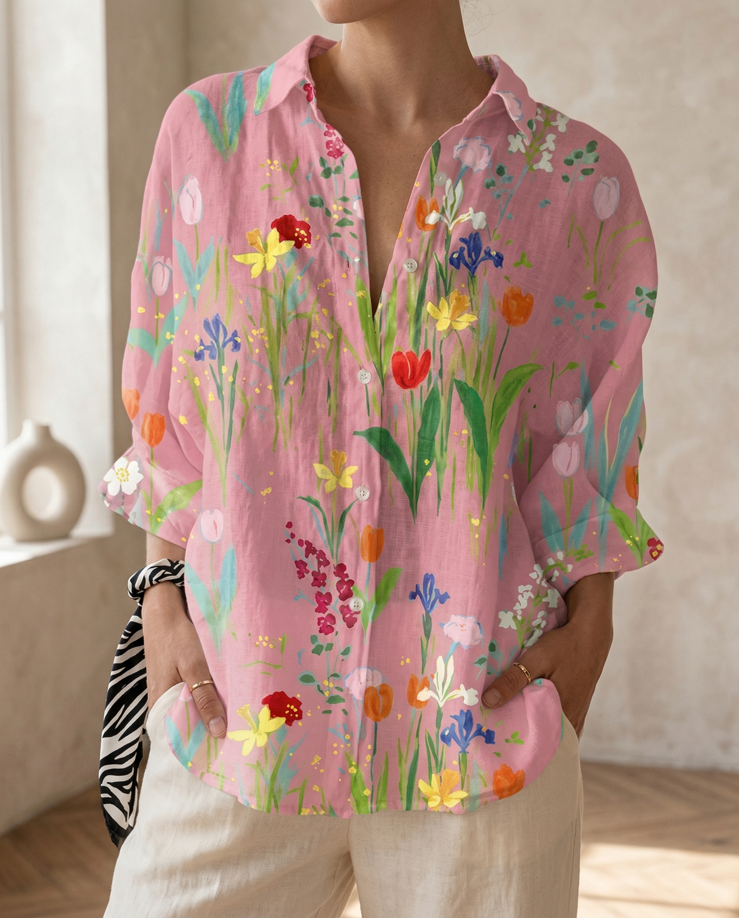 Rosalie | Women's Relaxed Floral Garden Top