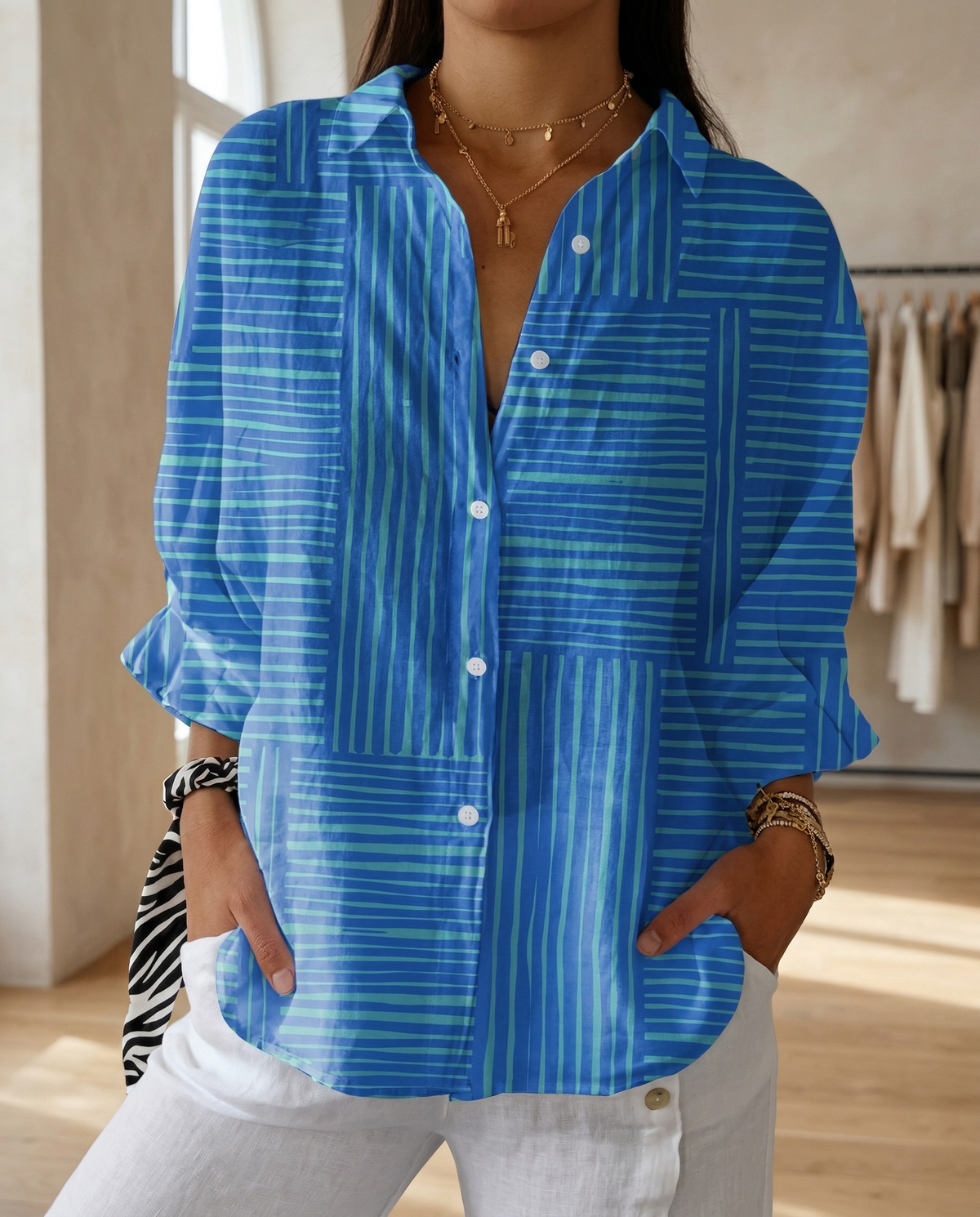 Rosalie | Women's Relaxed Floral Garden Top