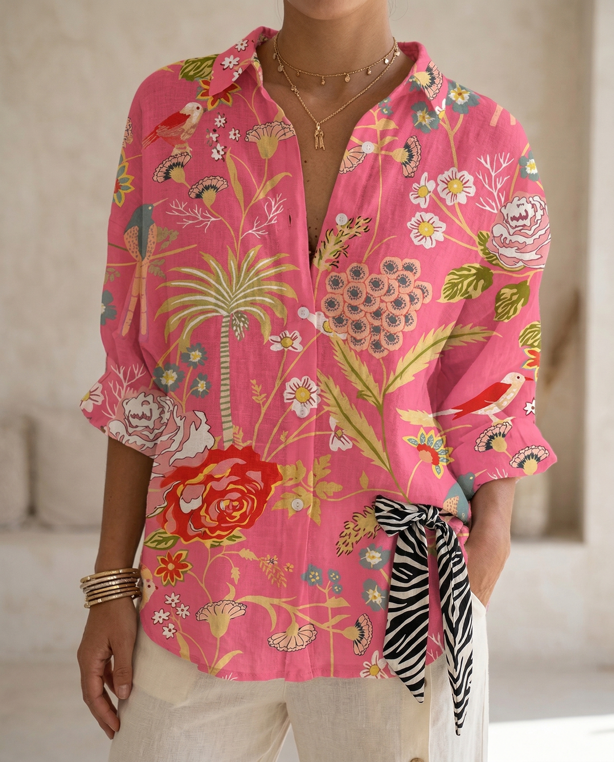 Rosalie | Women's Relaxed Floral Garden Top