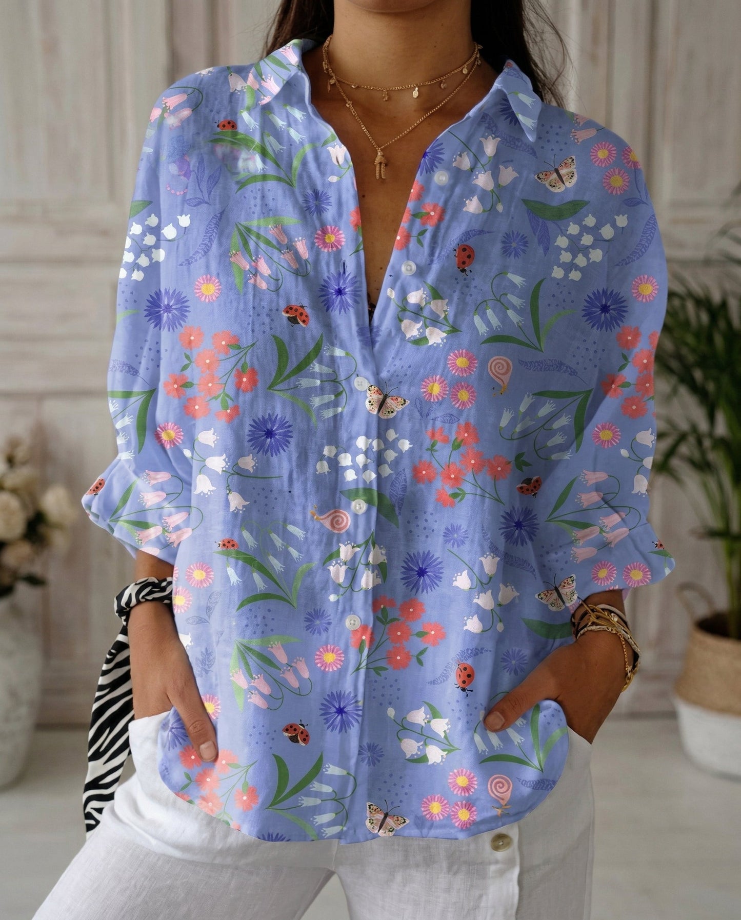 Rosalie | Women's Relaxed Floral Garden Top