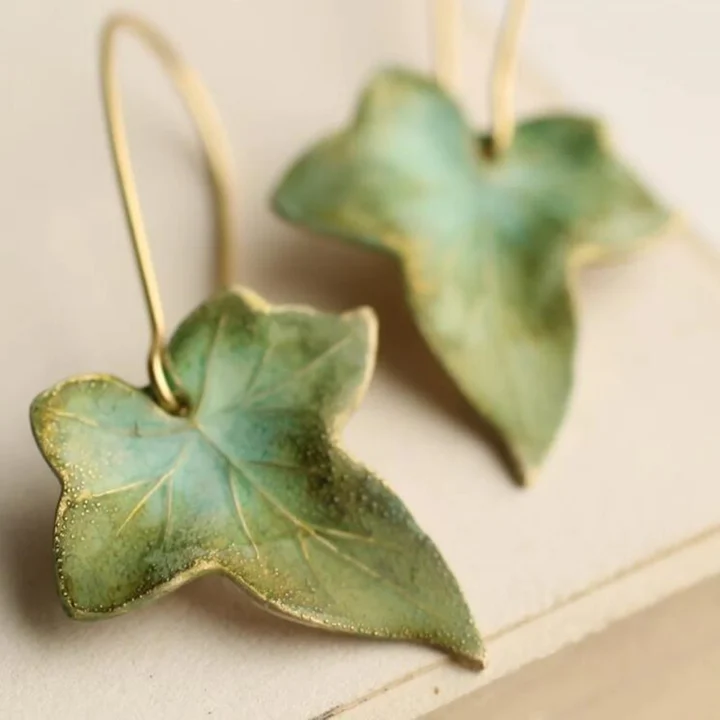 Elegance | Vintage Leaf Earrings