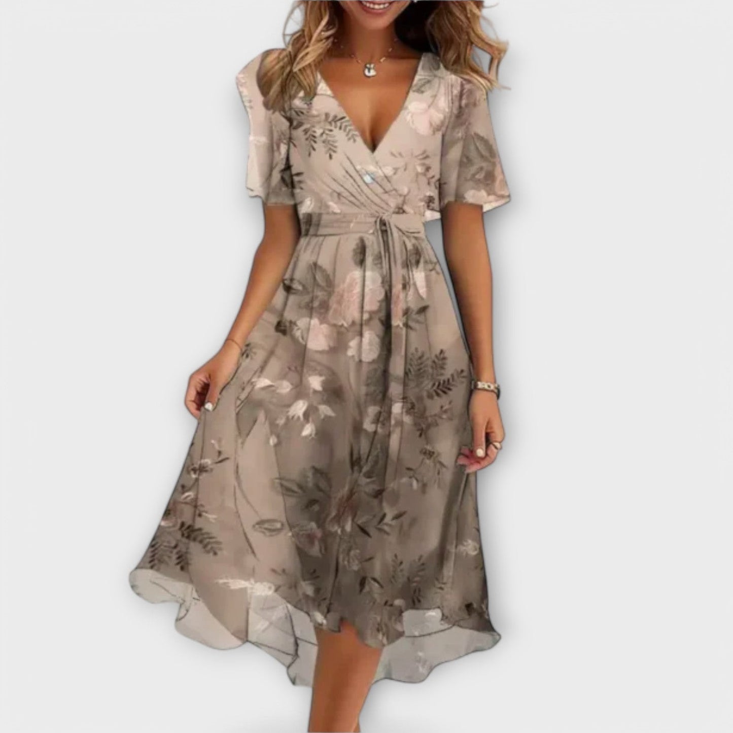 Alice | Women's Breathable V-Neck Dress