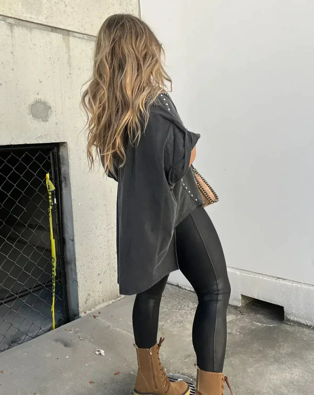 Isabelle | Women's Oversized T-shirt with Studs