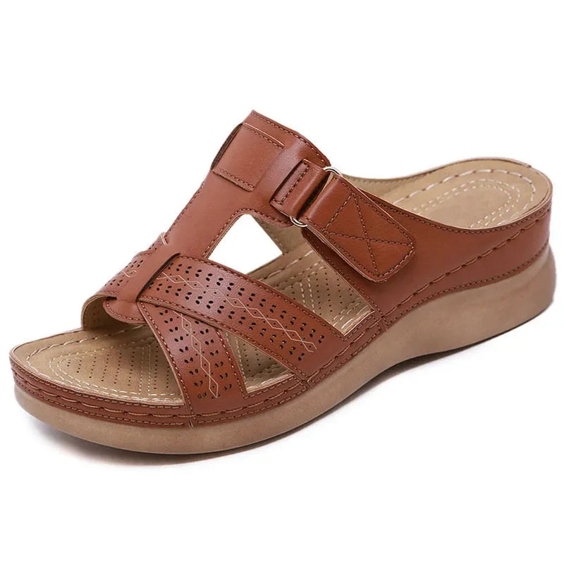 Orthopedic Open-Toe Toby Comfort Step Sandals with Arch Support
