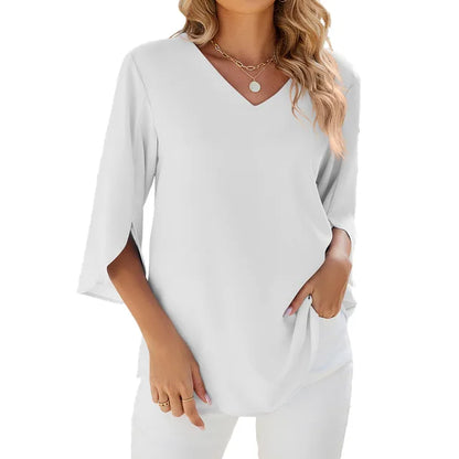 Carmen | Women's V-neck blouse