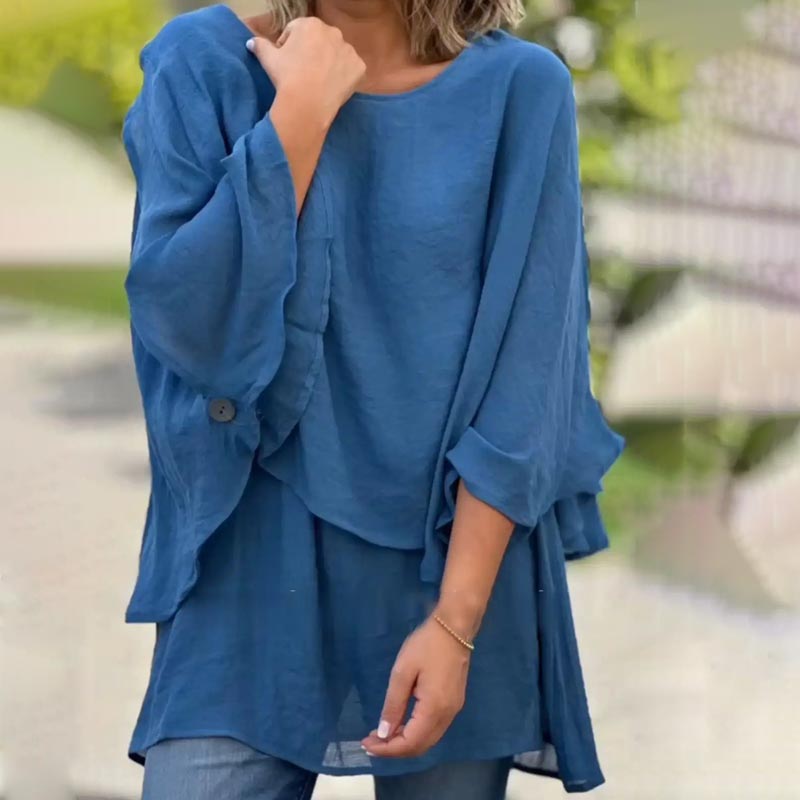 Lumiere | Women's Longline Breezy Layered Top