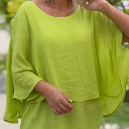 Lumiere | Women's Longline Breezy Layered Top