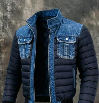 Fletcher | Men's Hybrid Quilted Denim Jacket