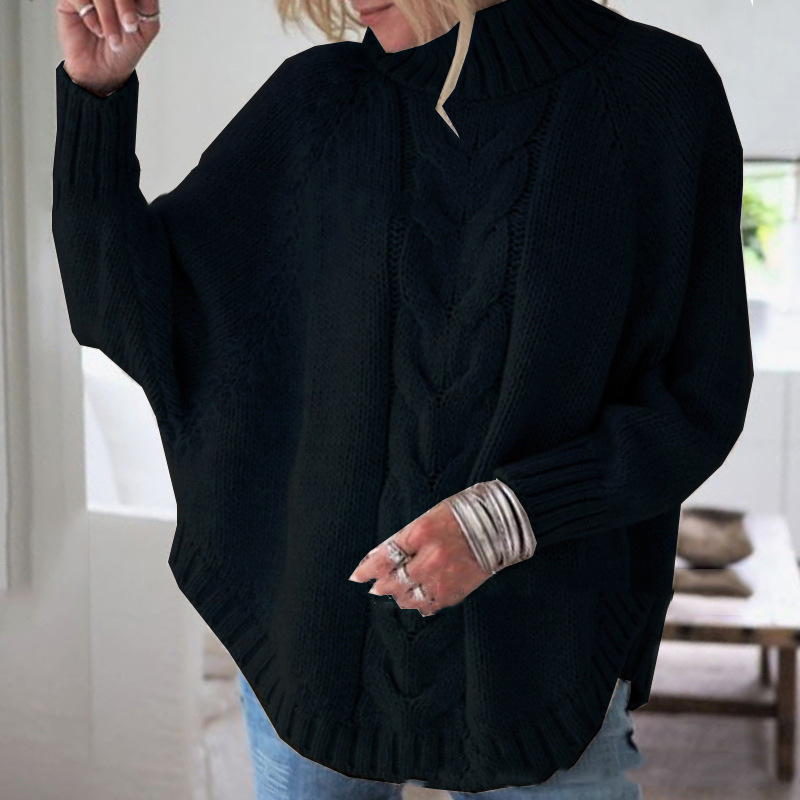 Heidi | Women's Longline Comfortable Vintage Cable Jumper