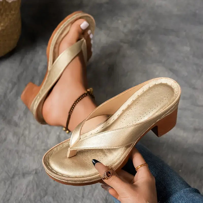 Delacroix | Women's Cushioned Open-Toe Chic Comfort Sandals