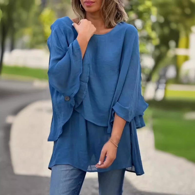 Lumiere | Women's Longline Breezy Layered Top