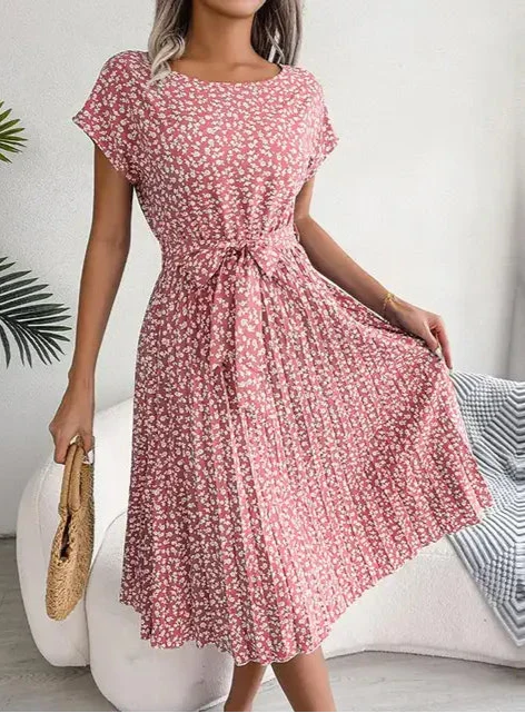 Lilienne | Women's Chic Summer Midi Dress