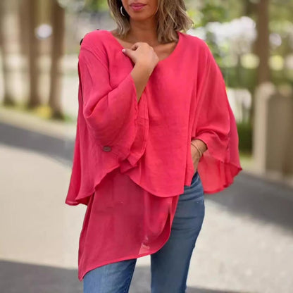 Lumiere | Women's Longline Breezy Layered Top