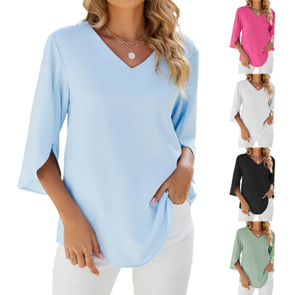 Cara | Women's V-neck Blouse
