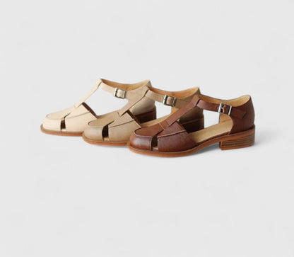 Thalina | Women's Cushioned Open-Toe Elegant Mary Jane Sandals
