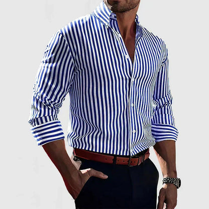 Melker | Striped Men's Shirt
