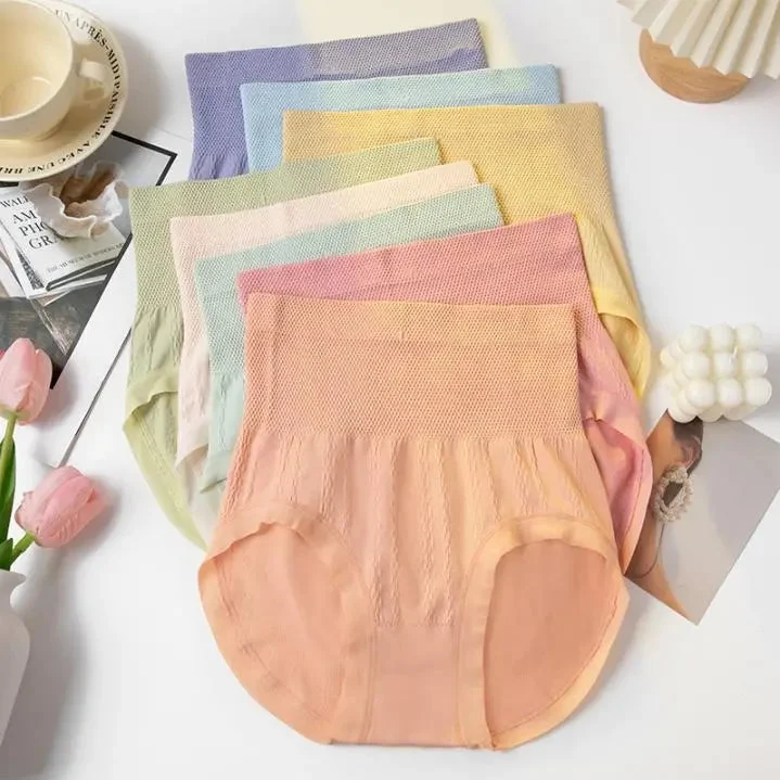 Women's Antibacterial High-Waisted Tummy Control Underwear