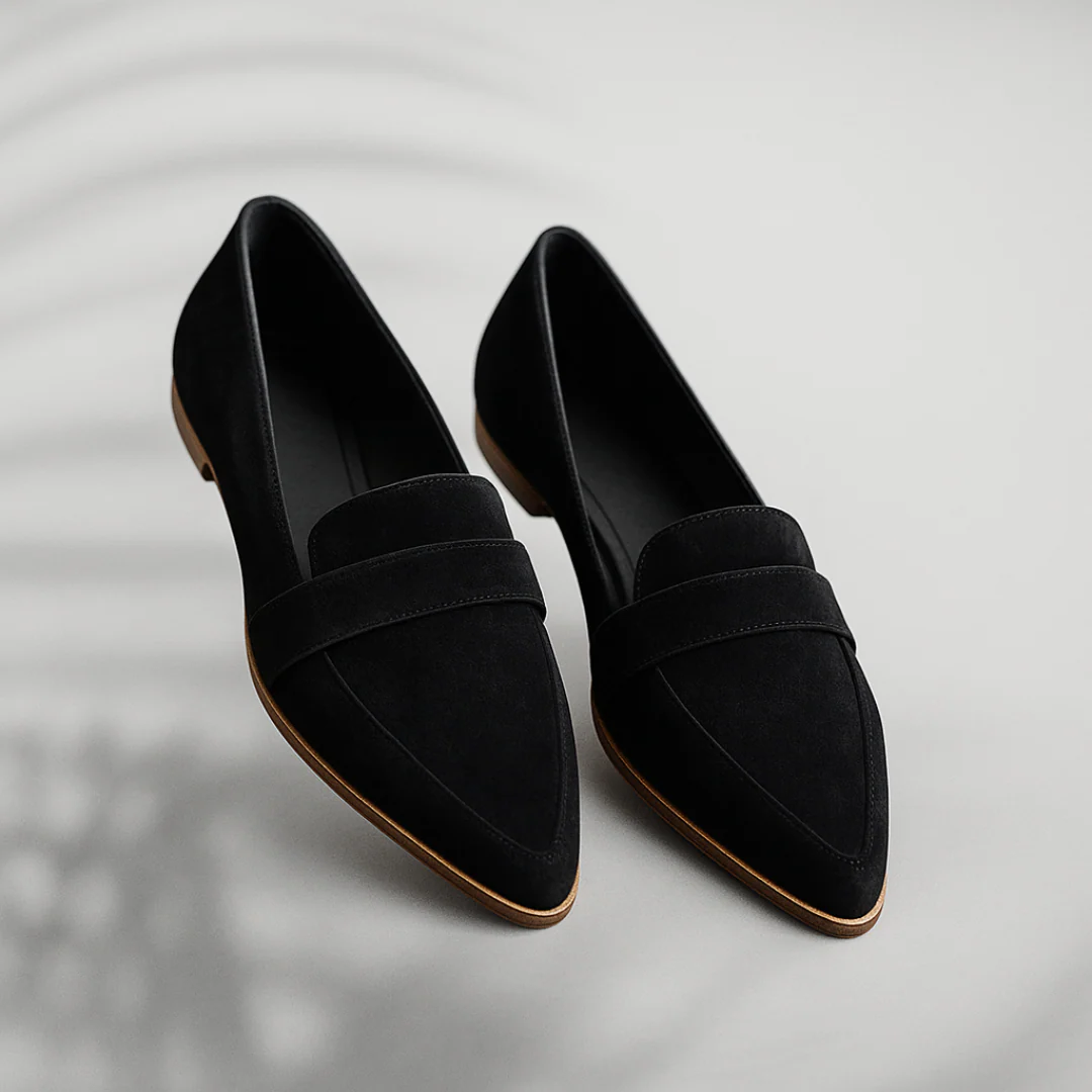 Rosa | Women's Cushioned Pointed-Toe Orthopedic Moccasins with Arch Support