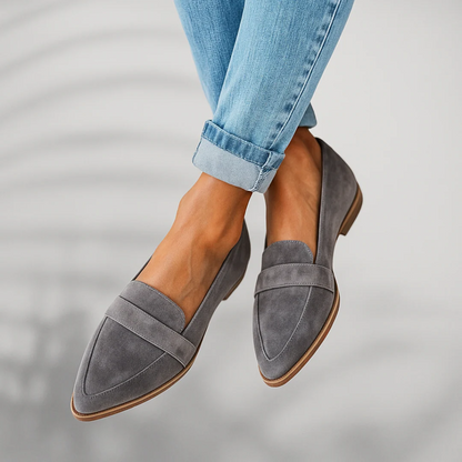 Rosa | Women's Cushioned Pointed-Toe Orthopedic Moccasins with Arch Support