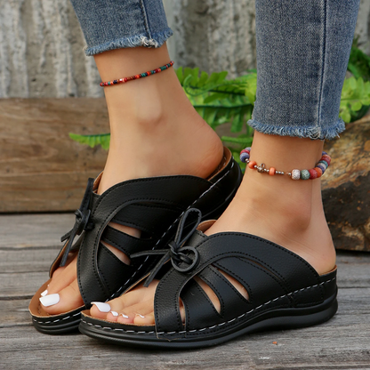 Women's Lightweight Open-Toe Kamila Relaxed Comfort Sandals