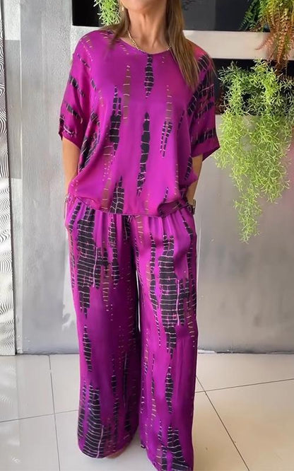 Marie | Women's Relaxed Casual Printed Set